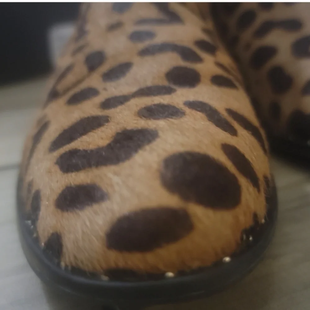 Pre-loved Steve Madden Chavi-L Leopard ankle boots sz 10 - Picture 8 of 10